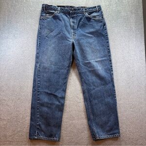 Vintage Levis 505 Orange Tab Jeans Men 42x30 Blue Denim Regular Straight 90’s.